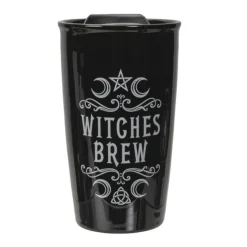 Witches Brew Ceramic Travel Mug< New