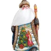 Wooden Trim A Tree Santa | The Christmas Loft< Online