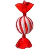 Wrapped Peppermint Candy Ornament< Clearance