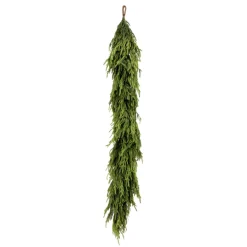 72x16 Inch Natural Touch Norfolk Pine Garland< Discount