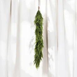 72x16 Inch Natural Touch Norfolk Pine Garland< Discount
