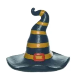 Yellow Witch Hat Figurine< Discount