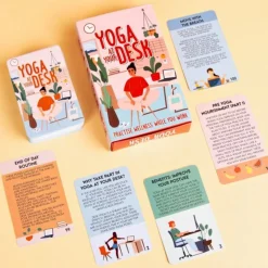 Yoga at Your Desk Cards< New