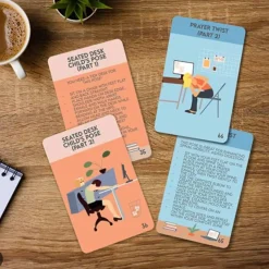 Yoga at Your Desk Cards< New